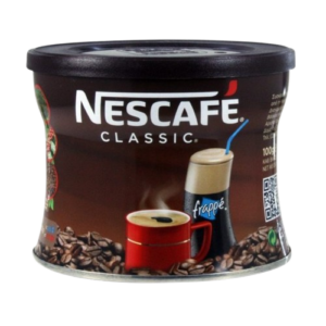 Nescafe Classic 100gr – Instant Coffee with Rich Flavor | Greek Premium Flavour