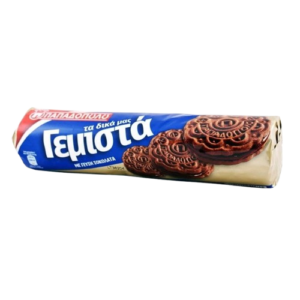Papadopoulou Sandwich Biscuits with Chocolate (200gr) – Classic Gemista | Greek Premium Flavour
